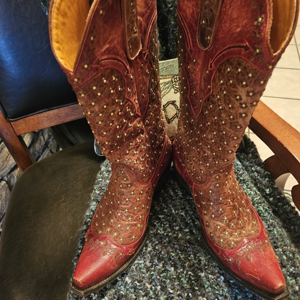 Old Gringo Red Boots 8B